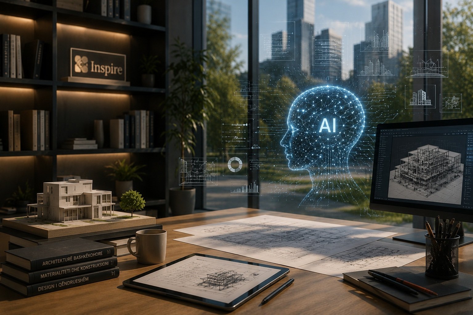 Inteligjenca Artificiale në Arkitekturë: Mundësi, Sfida dhe Transformimi i Praktikës Bashkëkohore