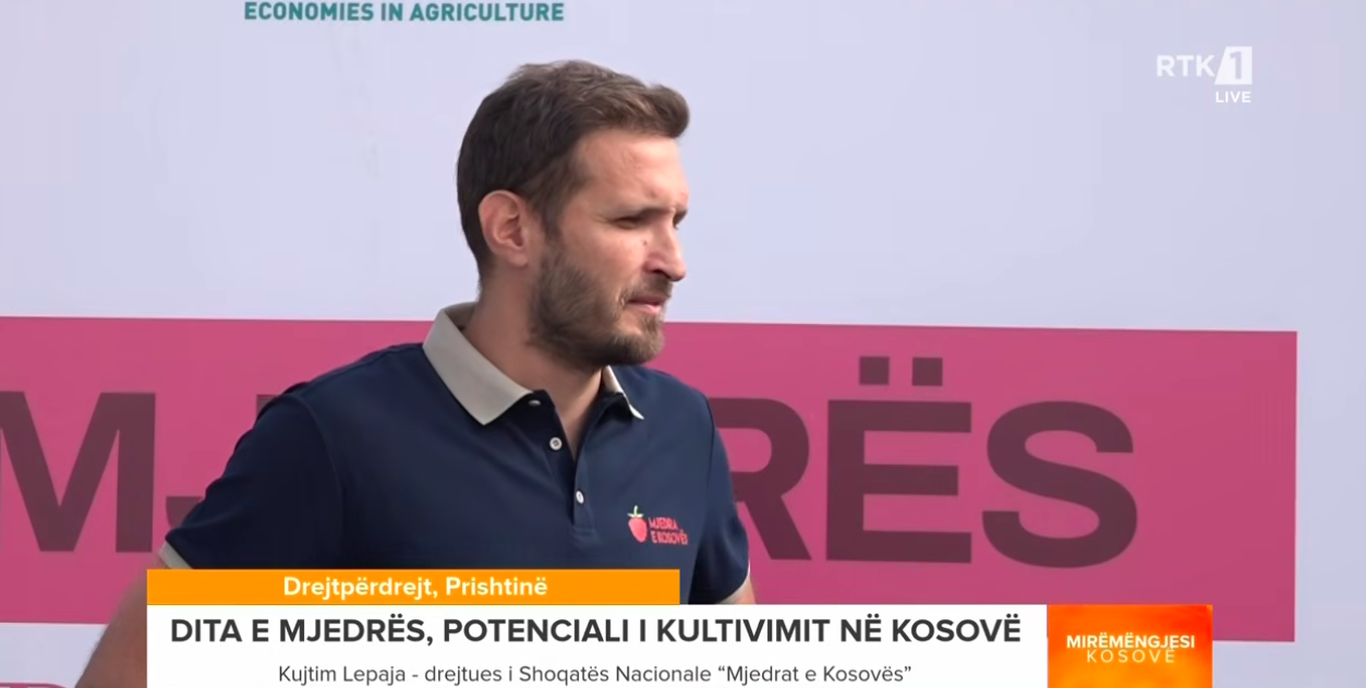 Dr. Sc. Kujtim Lepaja – Drejtues Ekzekutiv i Shoqatës Nacionale “Mjedra e Kosovës” në Programin e Mëngjesit në RTK